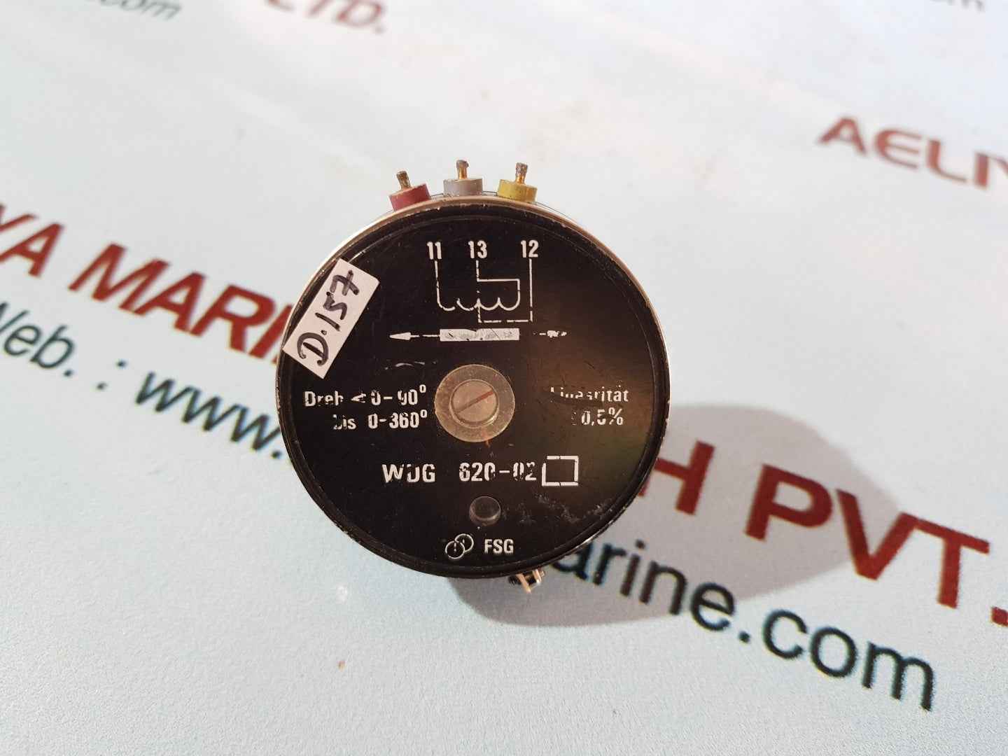 FSG WDG 620-02 Rotary Potentiometer 94 091169