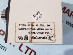 ELECTROMATIC SA 105 115 Delay on Operate Timer 115V 0,8-18SEC