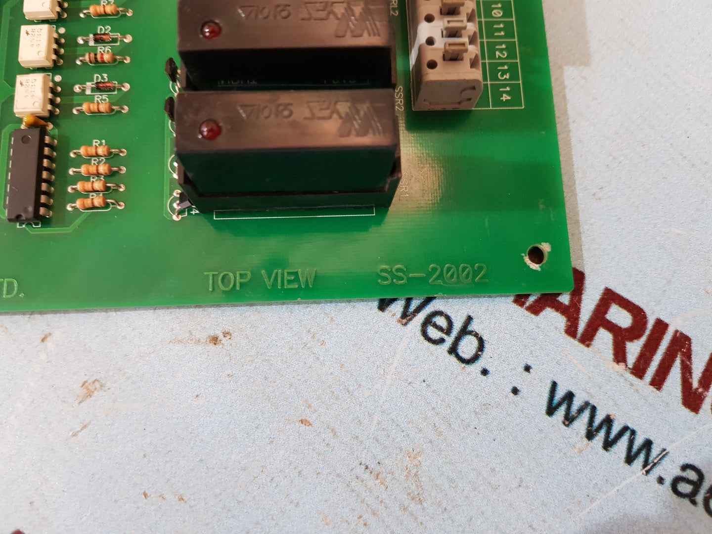 Yoowon ss-2002 filter control pcb card