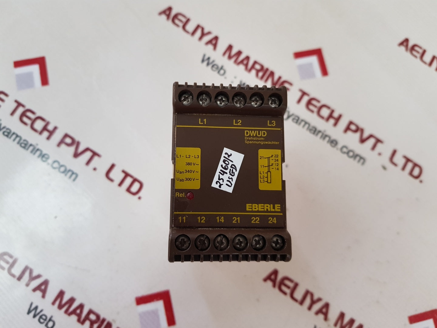 Eberle Dwud Three-phase Voltage Monitor 0550 2015 4000