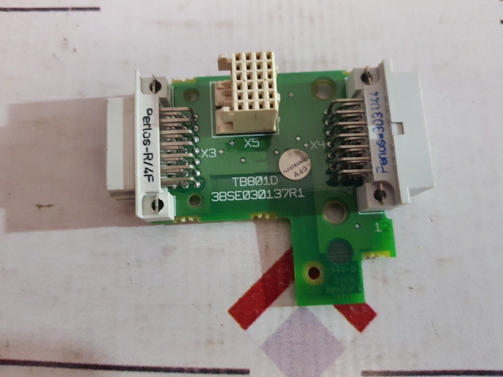 Abb Tb801D Connector Board 3Bse030137R1