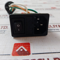 Jr-101-1Frs Socket And Switch 10A 250Vac