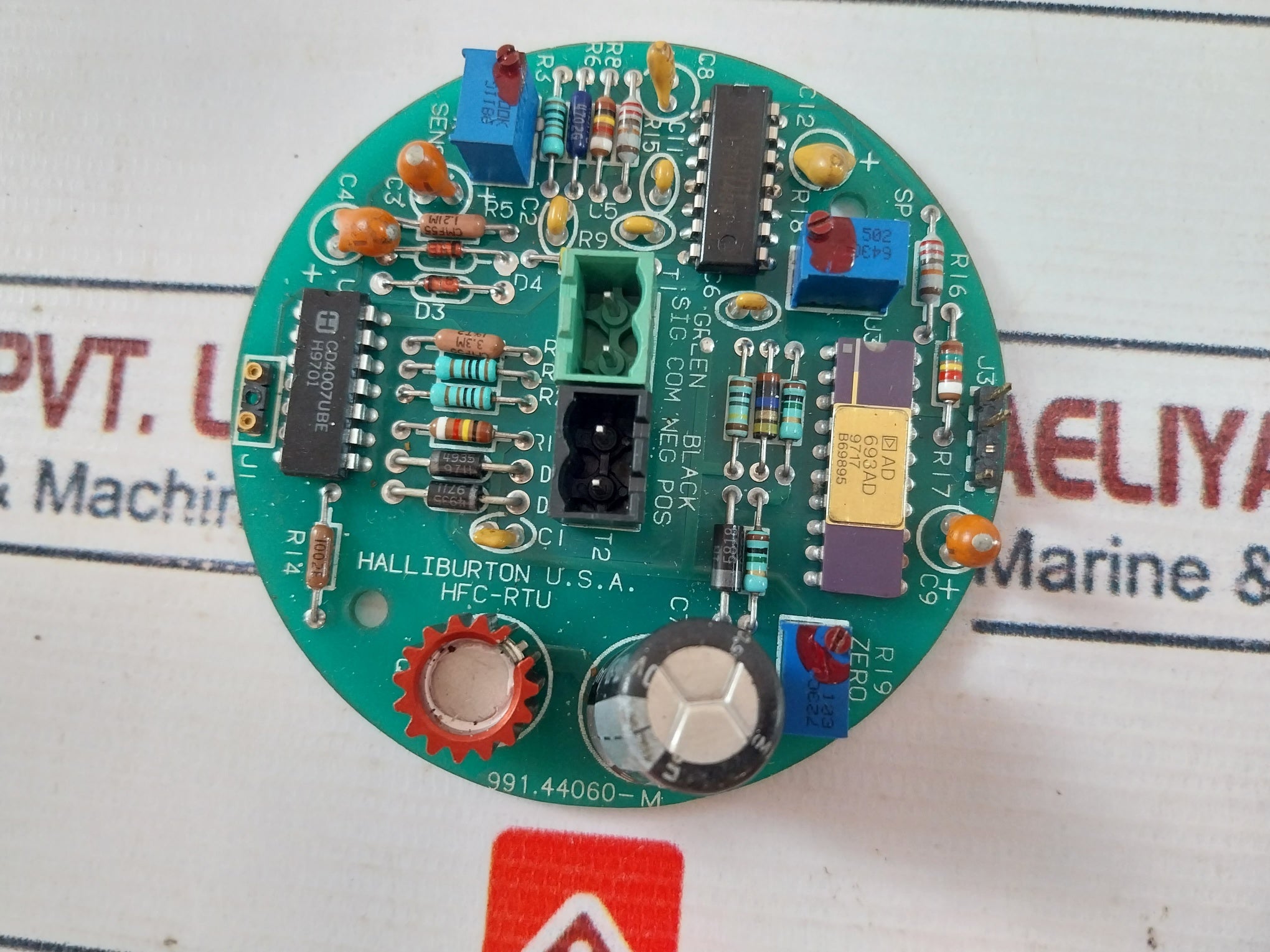 Halliburton Hfc-rtu Frequency Converter Mod 1698 Hrb3-0