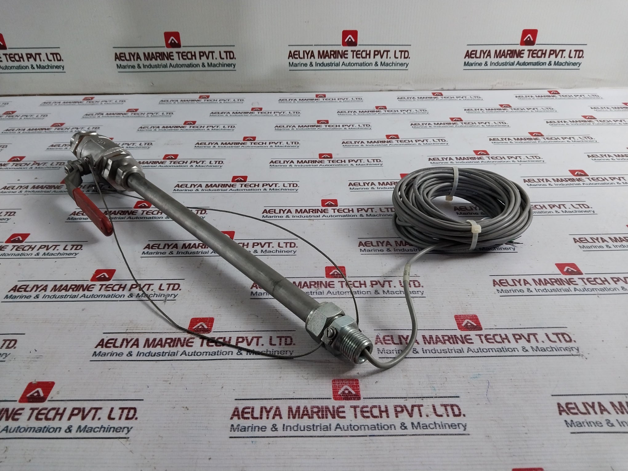 Nisha Cf8M Ball Valve With Probe And Cable
