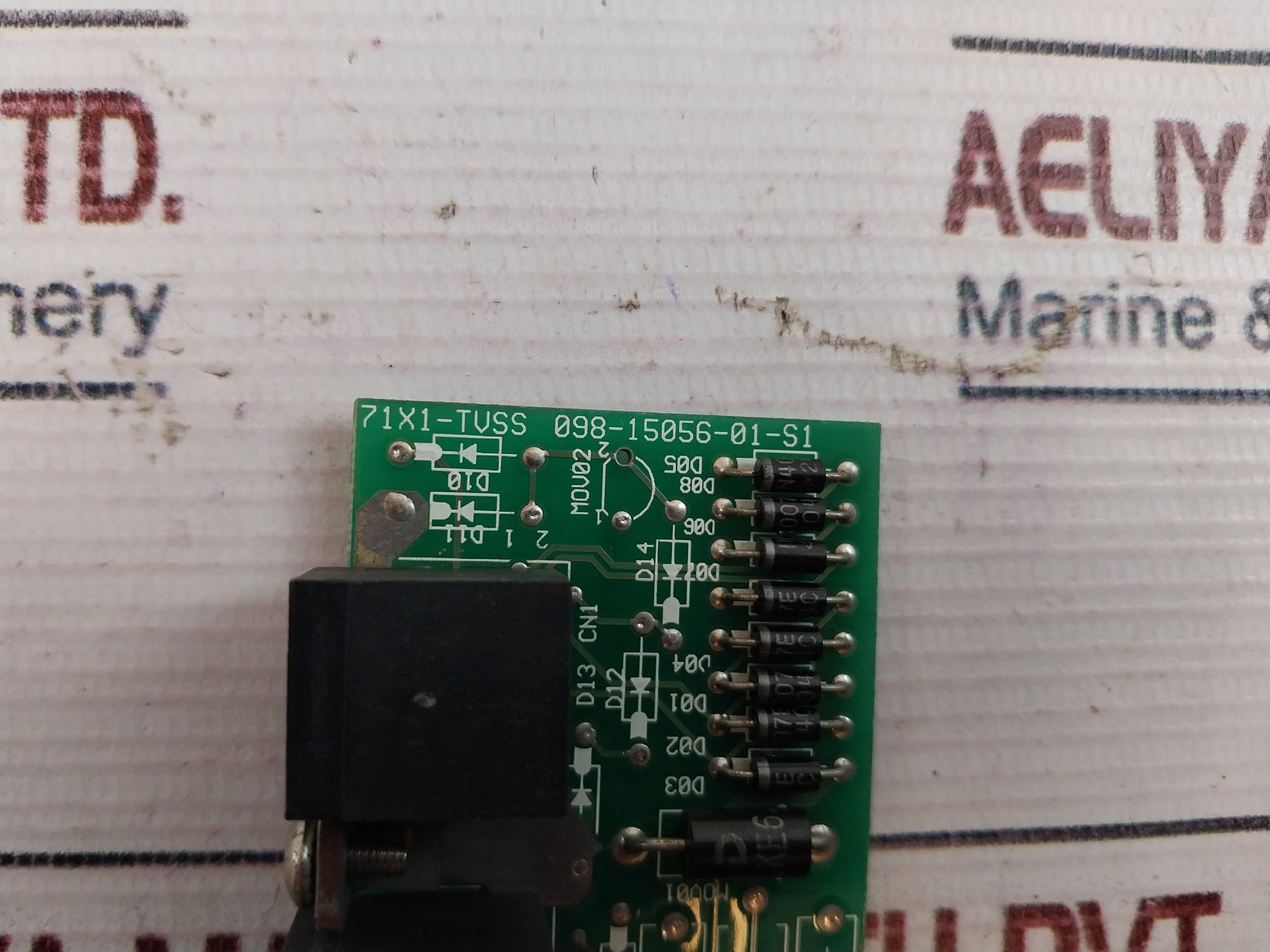Liebert 71X1-tvss Printed Circuit Board 098-15056-01-s1