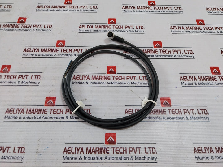 Telemecanique Xzc P1241L2 2M Wired Female Connector Ip67