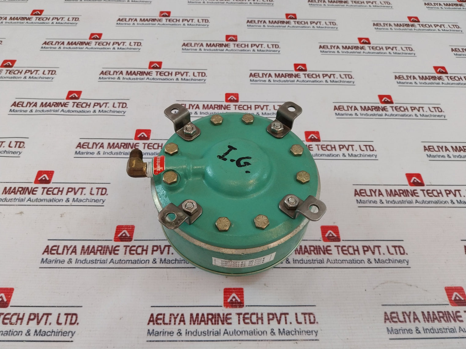 Solon 6Psw3-1 Pressure Switch 0-100 Psi 15A-125/250/480 Vac