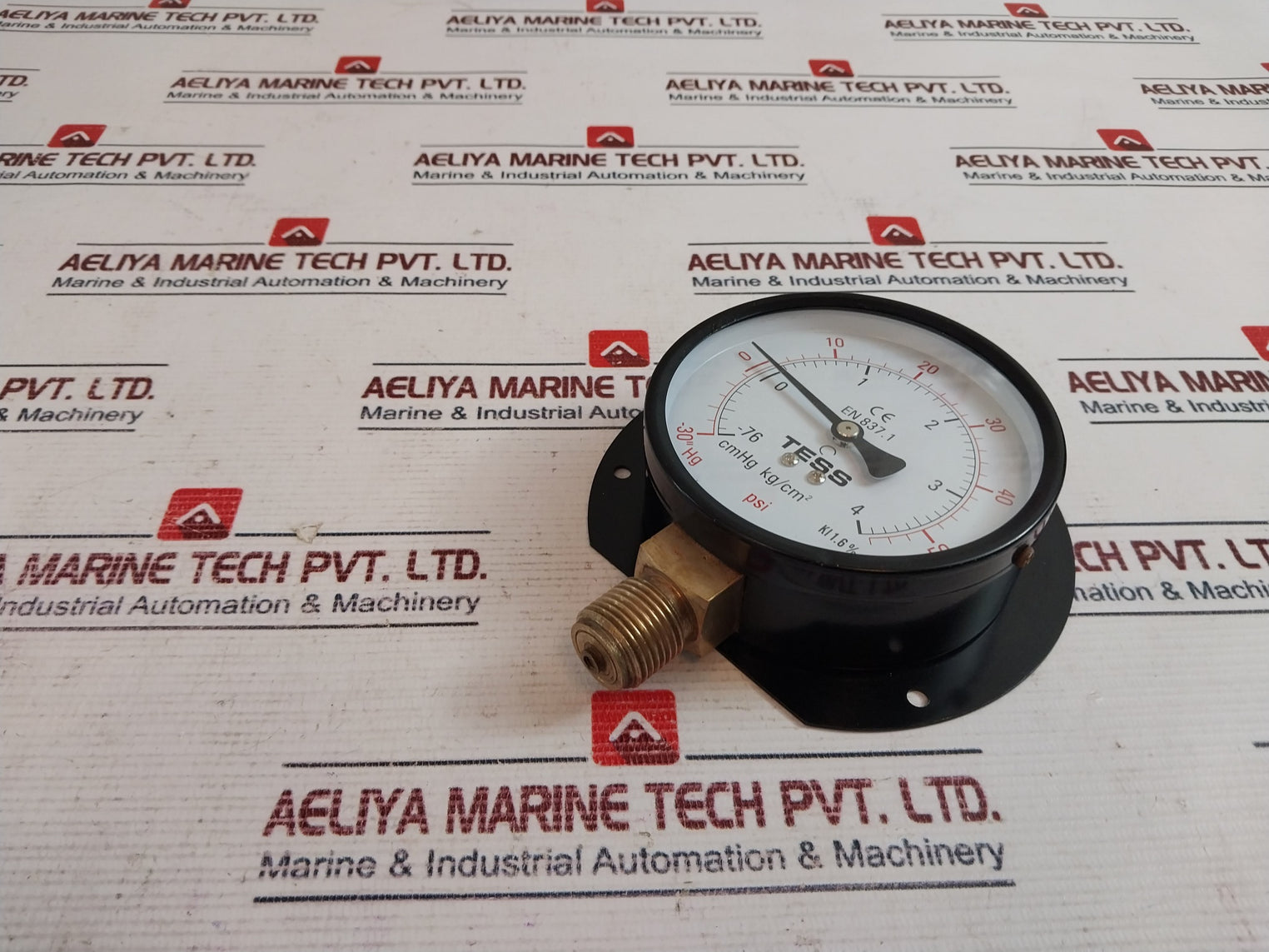 Tess En 837.1 Pressure Gauge 0 To 50Psi
