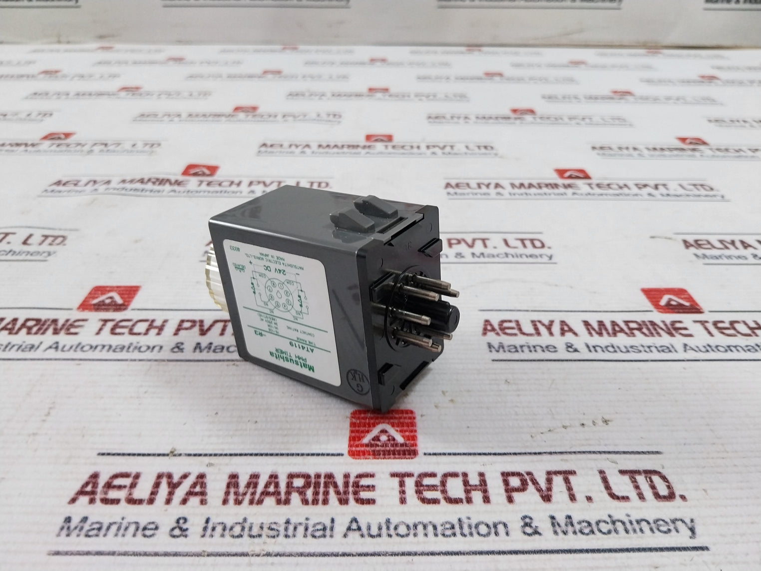 Matsushita Electric At4119-r3 National Pmh Timer 0-10 Min 24Vdc