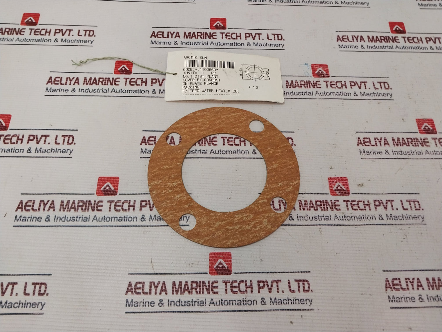 J1100660 T: 1.5 Cover F/Corrosion Plate Flange Packing