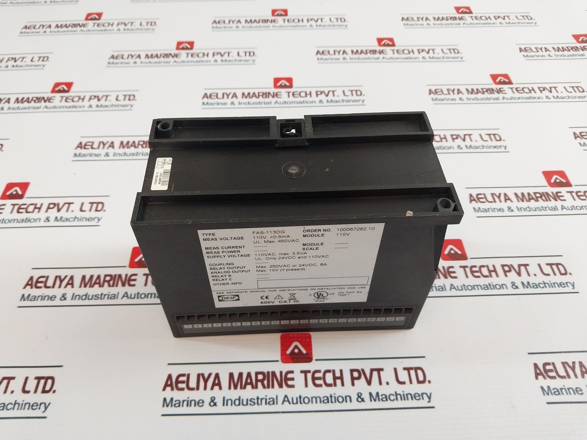 Deif Fas-113Dg Synchronizer 110Vac
