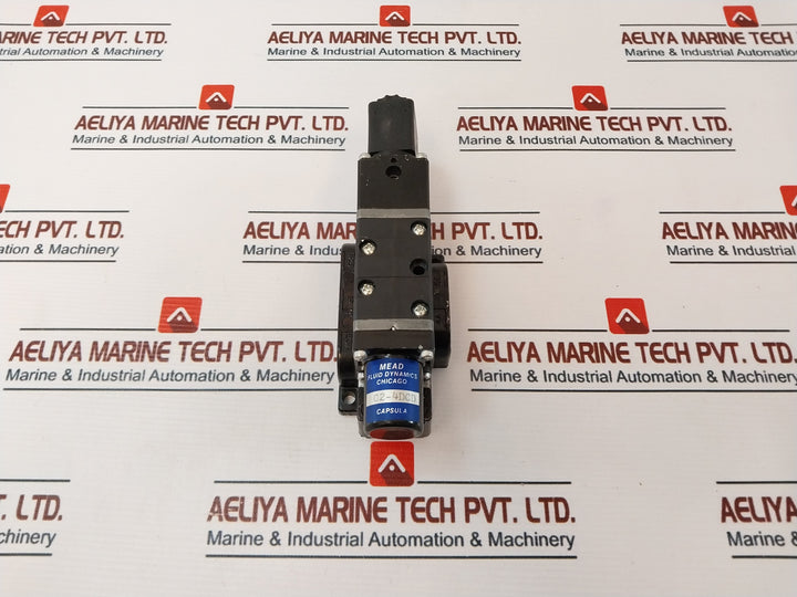 Mead Fluid Dynamics C2-4Dcd Block And Solenoid Valve 24Vdc 6.5W