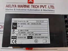 Jumo 701130/0253-001-08/205,245,062 Temperature Monitor 0-300°C