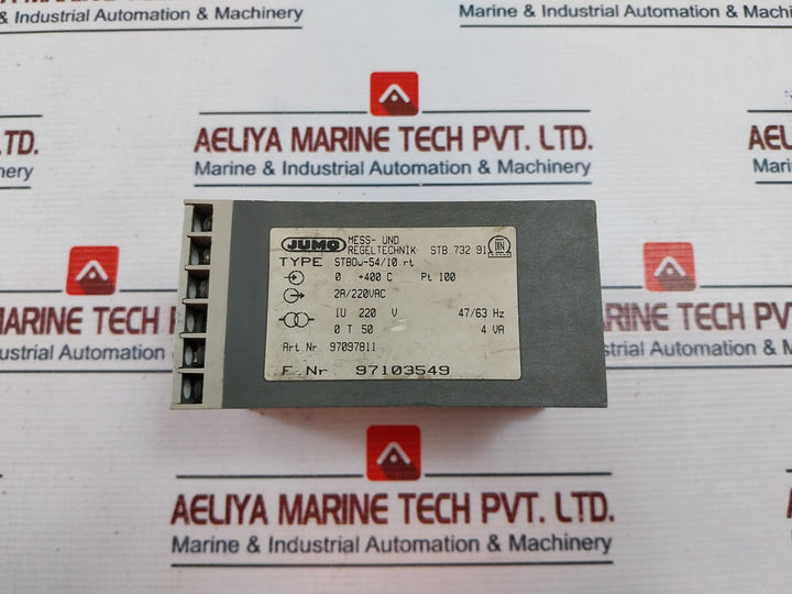 Jumo Stbow-54/10.Rt Temperature Controller 2A/220Vac,47/63Hz
