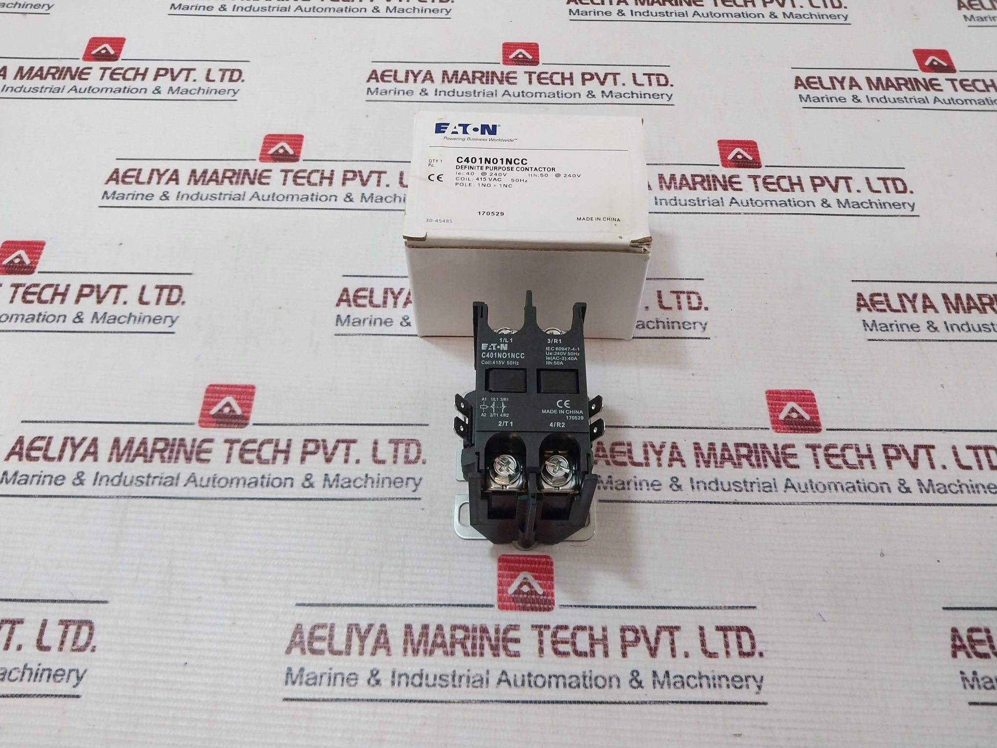 Lot Of 5X Eaton C401No1Ncc Definite Purpose Contactor 30-45485, 50Hz