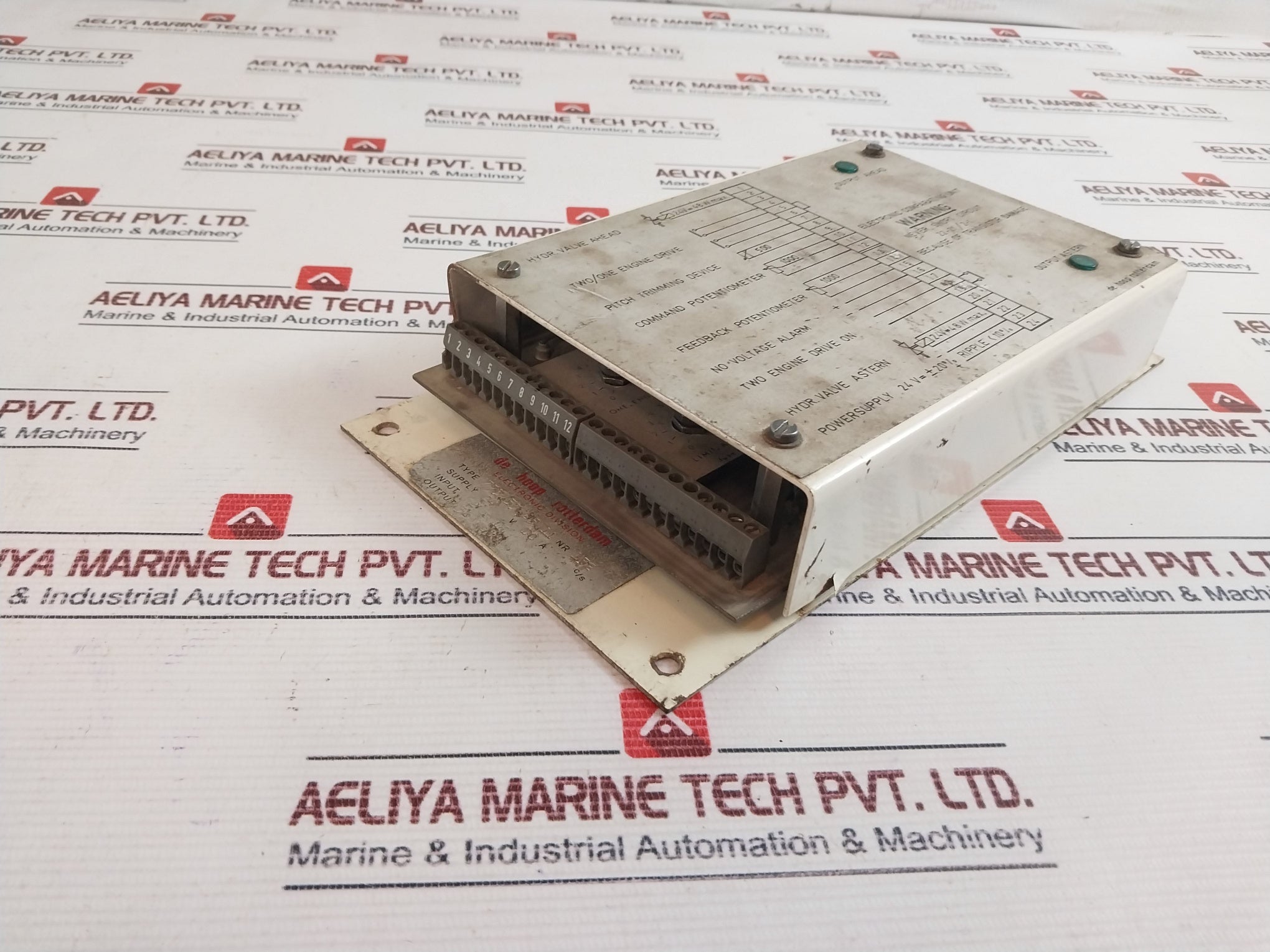 De Hoop Rotterdam 775.53.25.11 Electronic Comparating Unit 24Vdc