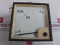 Rishabh 0-1000 R.P.M. Analogue Panel Meter 4-20 Ma