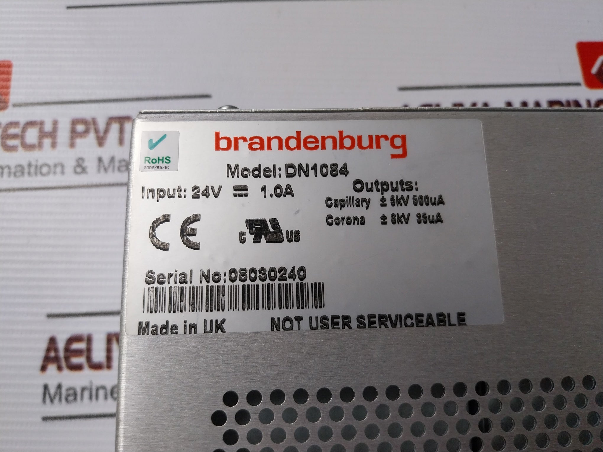Brandenburg Dn1084 Power Supply Mass Spectrometer 4060016Dd1