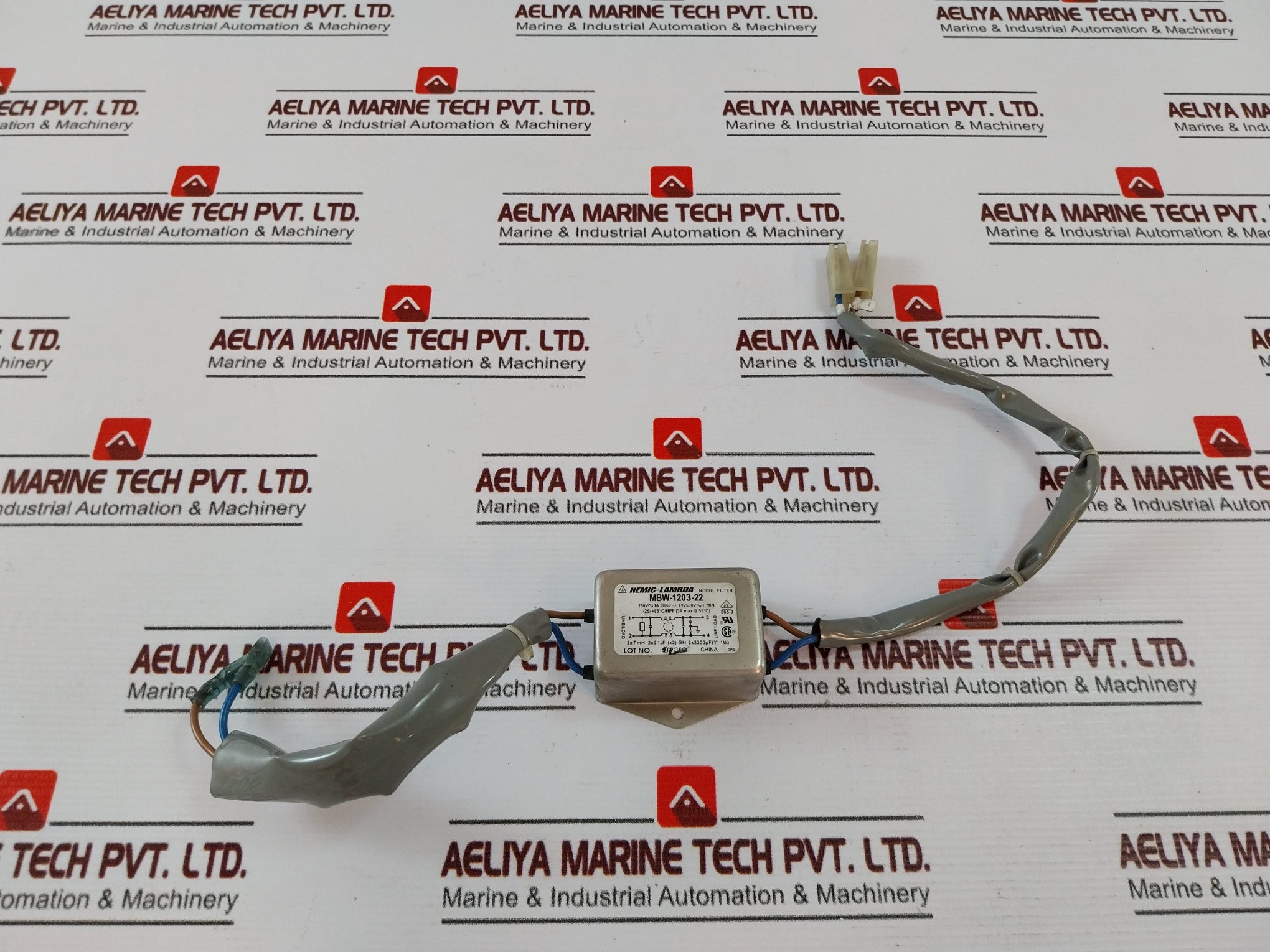 Lot Of 6X NEMIC-LAMBDA MBW-1203-22 Noise Filter 50/60HZ