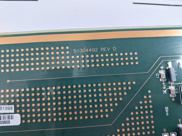 Honeywell 51304493-150 Pm Modem Card 51304492-100 M1 94v-0 Rev D 0001109800