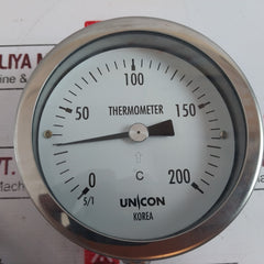 Unicon 0-200°c Thermometer 5/1 20192851