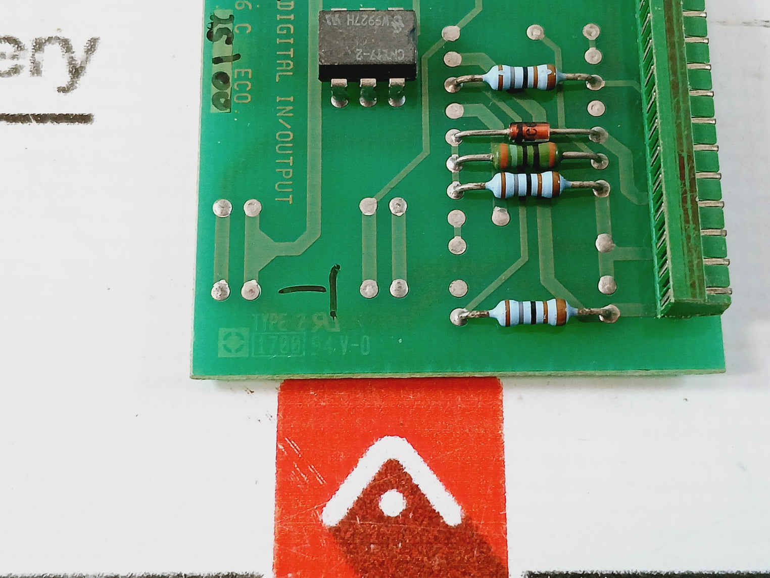 Norcontrol Nn-801.1 Digital Input/Output Adaptor He220206 C Type 2 94V-0