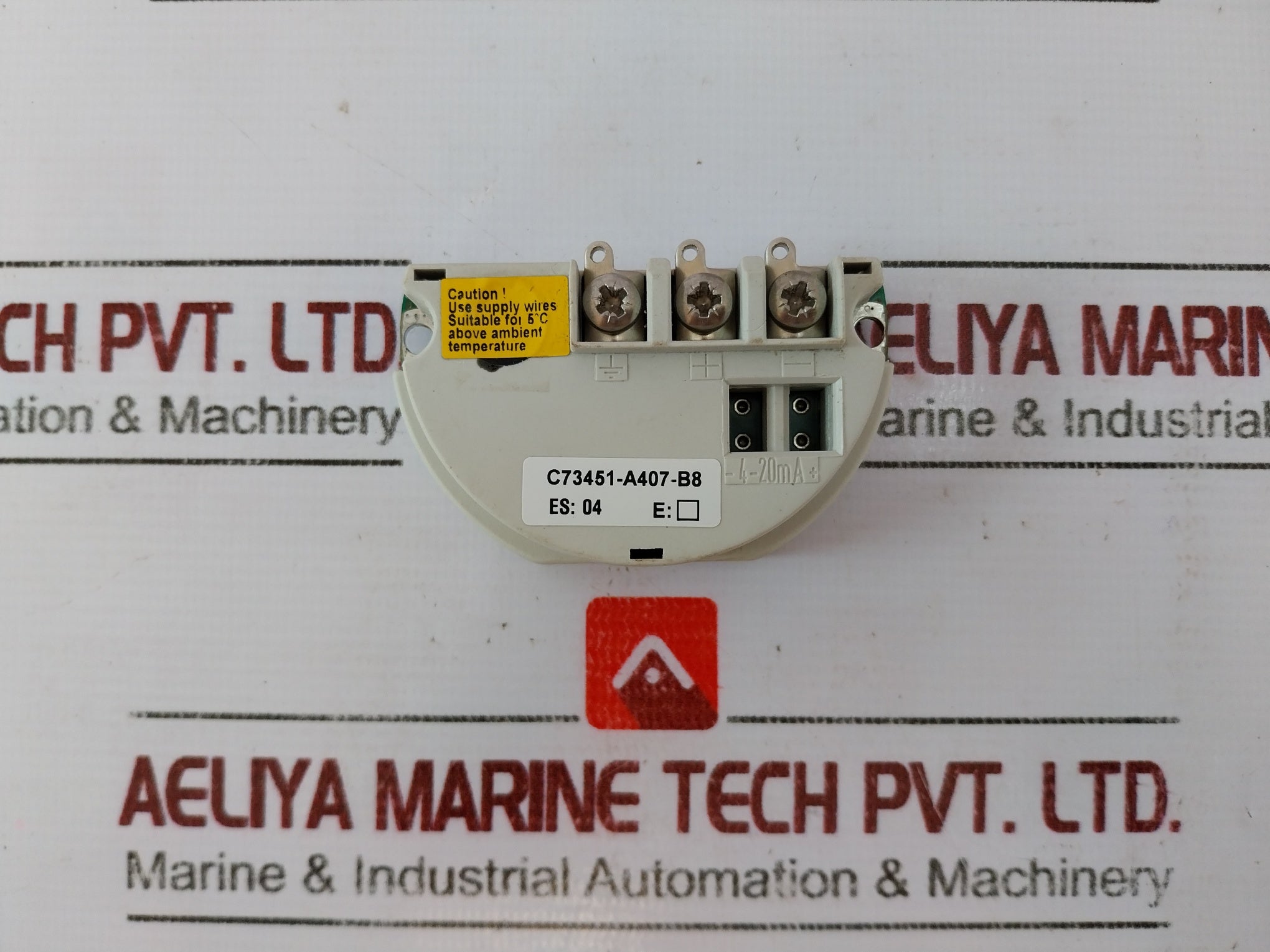 Siemens C73451-a407-b8 Connection Board C160-03-85, 4-20Ma, Es 04
