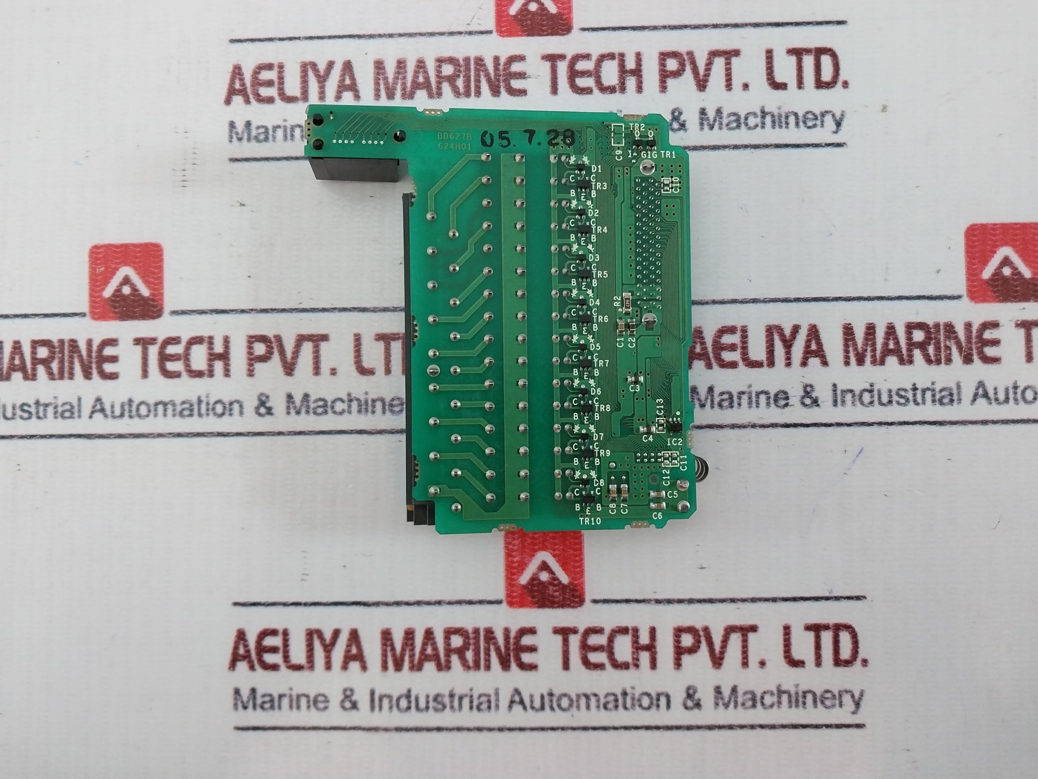 Pcb Card For Mitsubishi Qy10 ( N ) Q Series Output Module Te-con16-18