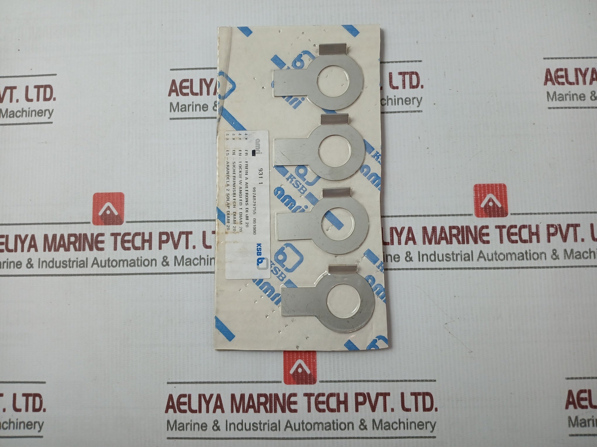 Ksb 9974879755 Amri Washer Lockw W Angled T Diam 20