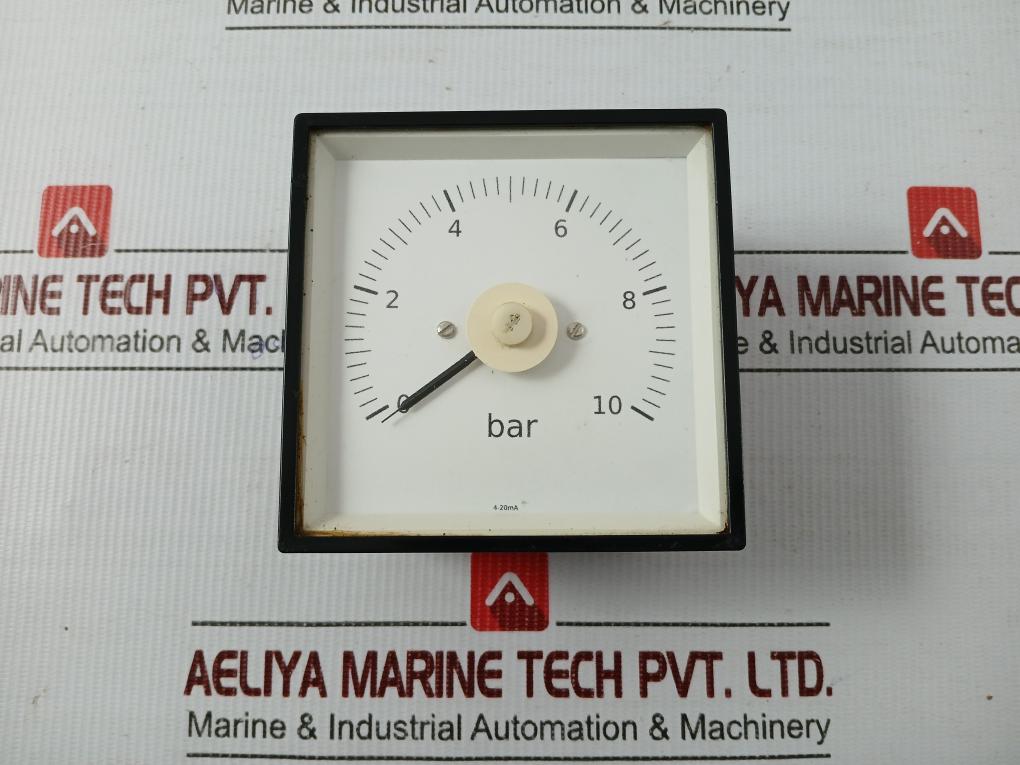 4-20Ma Panel Meter 0 To 10Bar