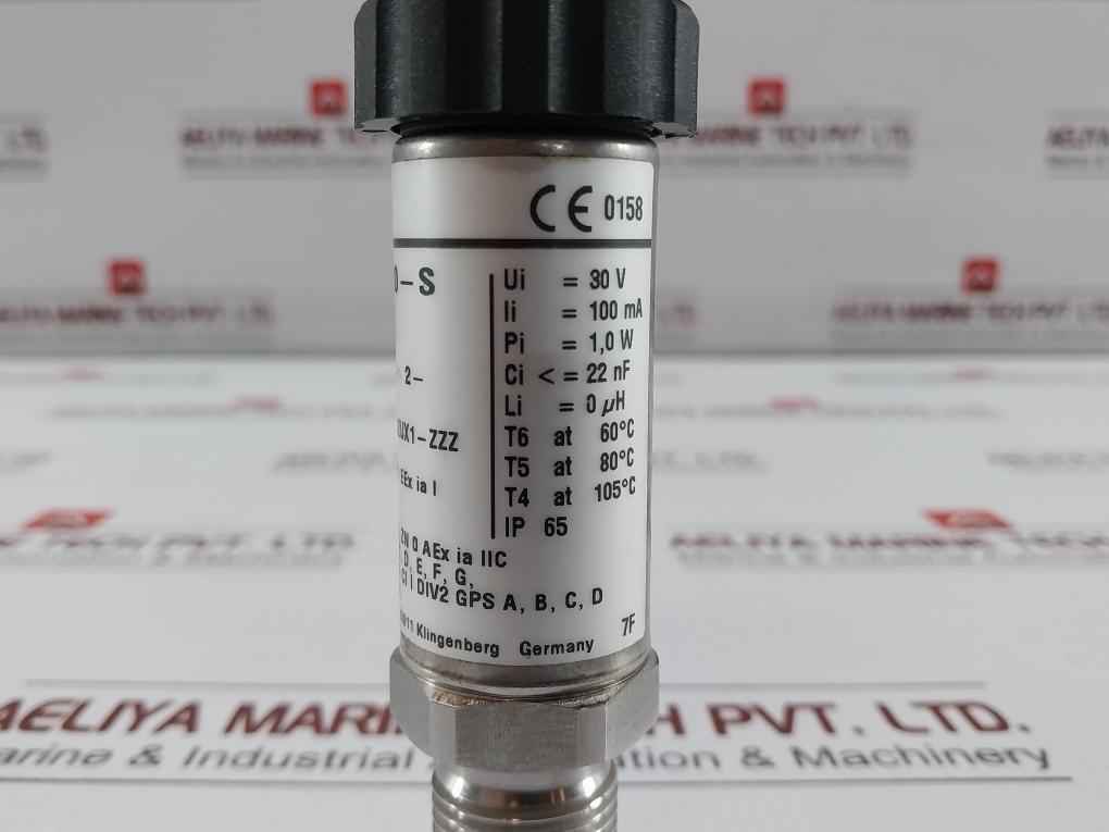 4-20 Ma Pressure Transmitter 7495581 Wika -1..0 Bar Ip 65