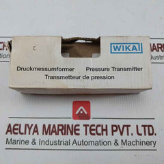 4-20 Ma Pressure Transmitter 7495581 Wika -1..0 Bar Ip 65