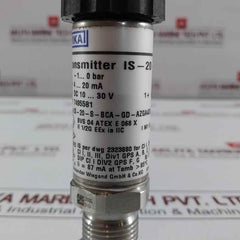 4-20 Ma Pressure Transmitter 7495581 Wika -1..0 Bar Ip 65