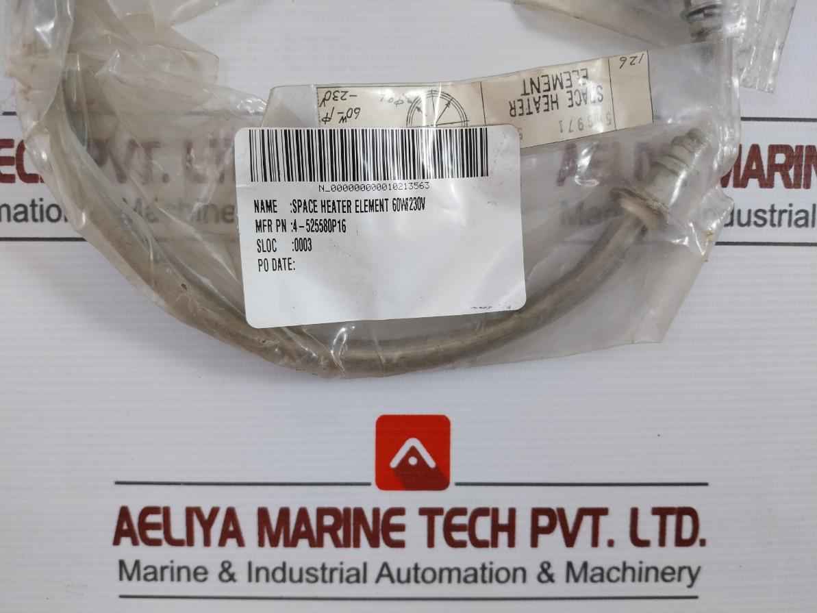 4-525580P16 Space Heater Element 60W 230V 5810211002