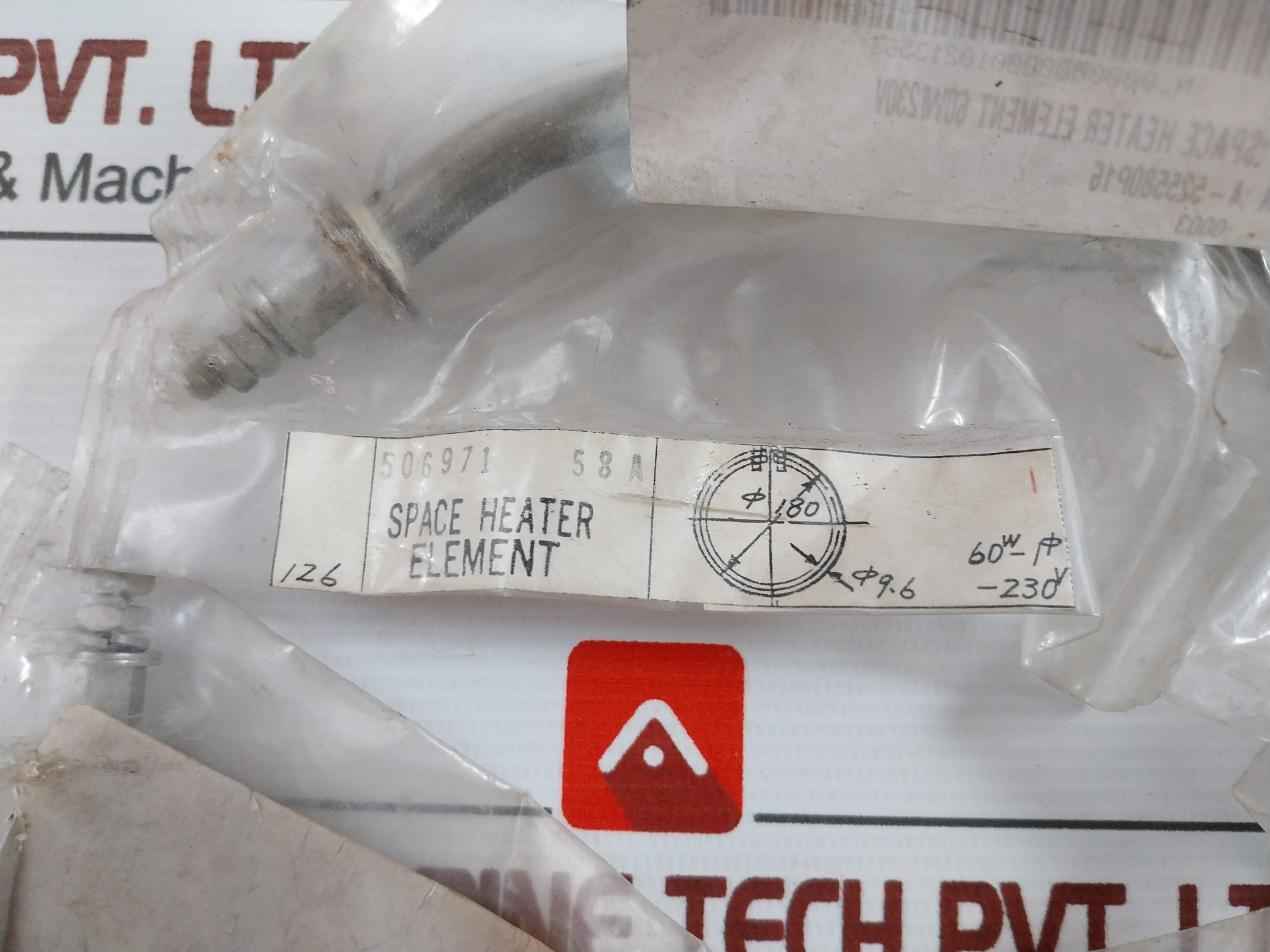 4-525580P16 Space Heater Element 60W 230V 5810211002