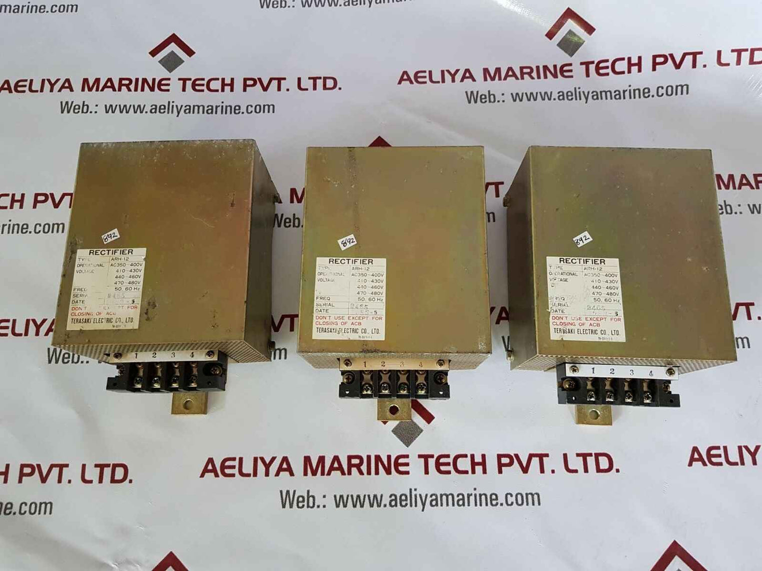 Terasaki arh 12 rectifier