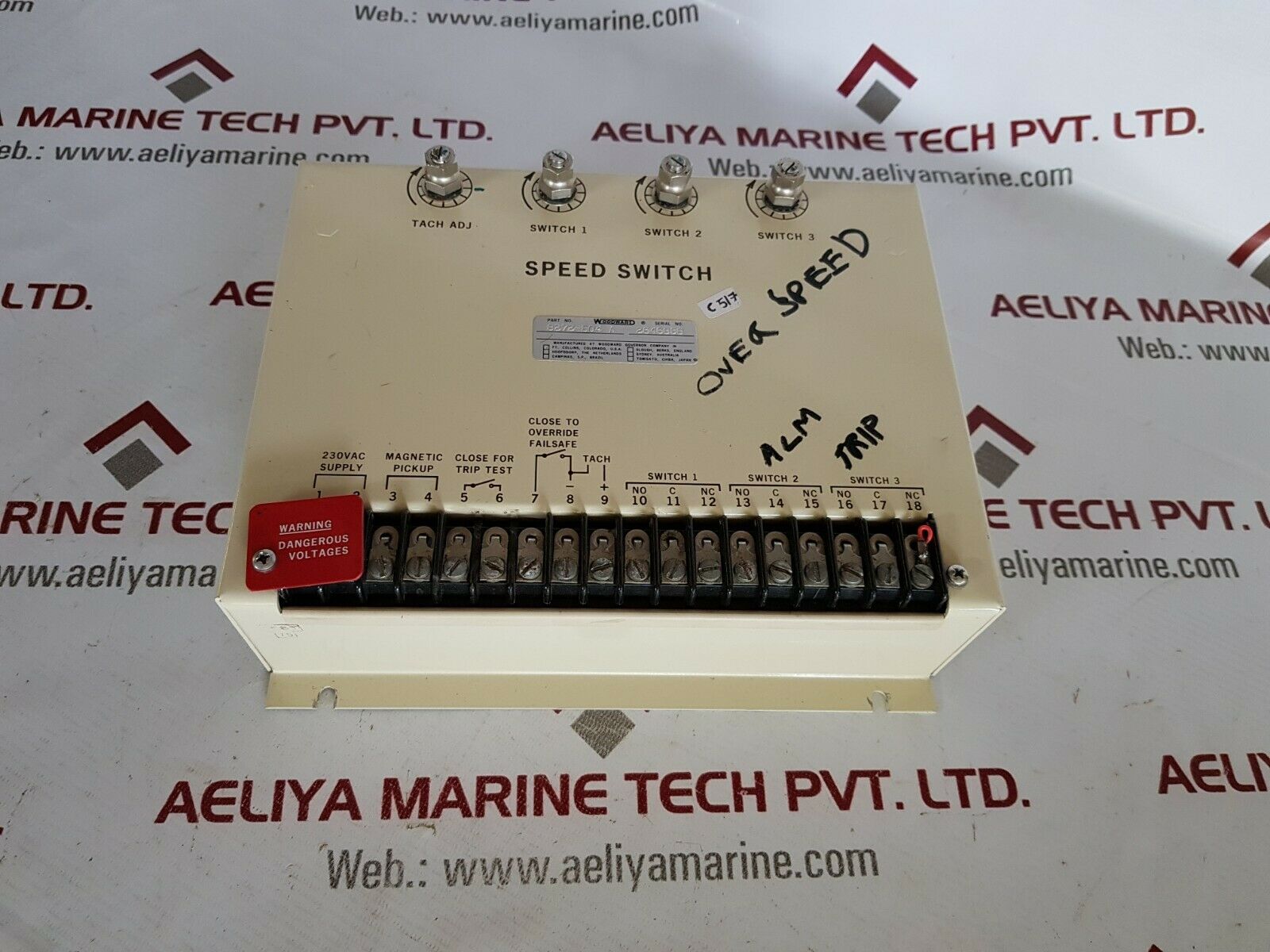 WOODWARD 8272-804 a Speed Switch