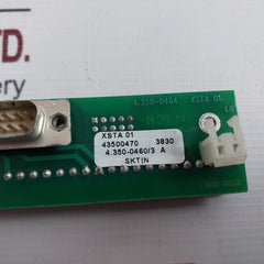 4.350-0464 Xsta 01 Printed Circuit Board Card 94V-0