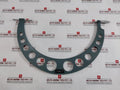 400-500 X 0.01 Mm Outside Micrometer With Adjustable Anvil Set 0.01Mm 475Mm