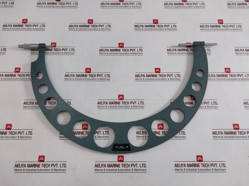 400-500 X 0.01 Mm Outside Micrometer With Adjustable Anvil Set 0.01Mm 475Mm