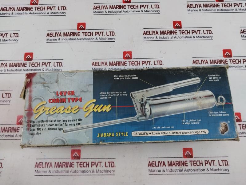 400 C.C. Lever Chain Type Grease Gun Jiabara Style For Jiabara Cartridge