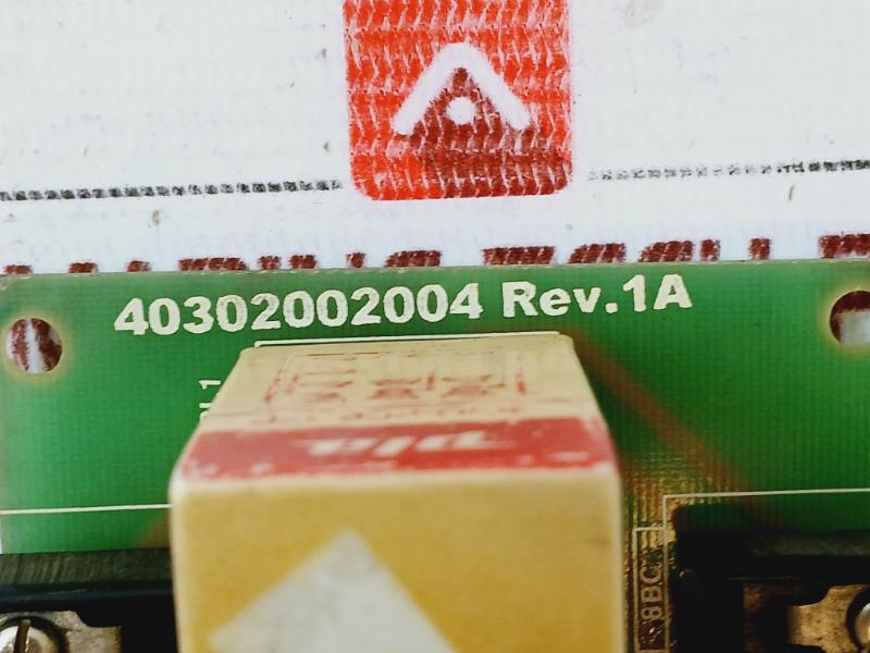 40302002004 Relay Board Rev: 1a