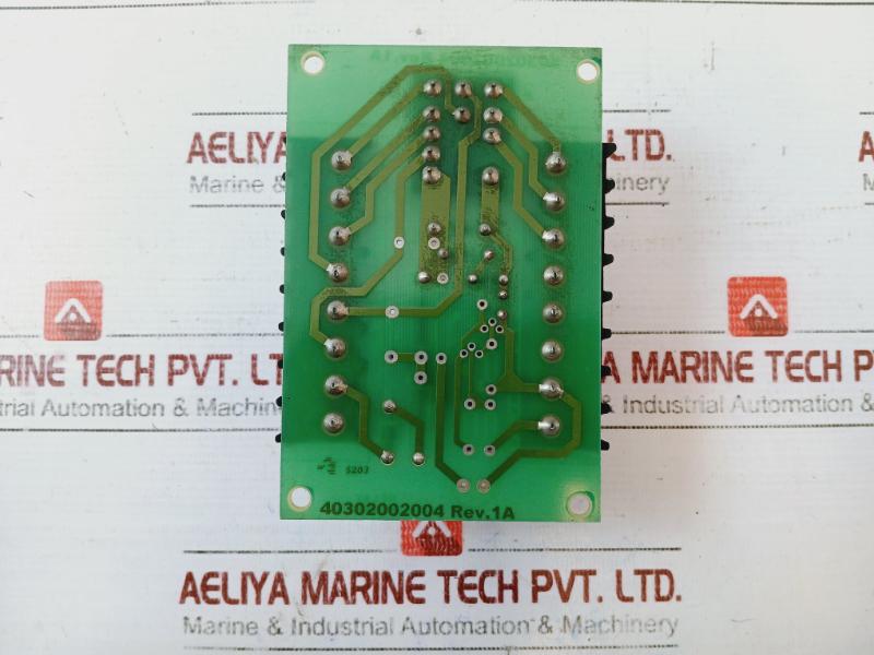 40302002004 Relay Board Rev: 1a