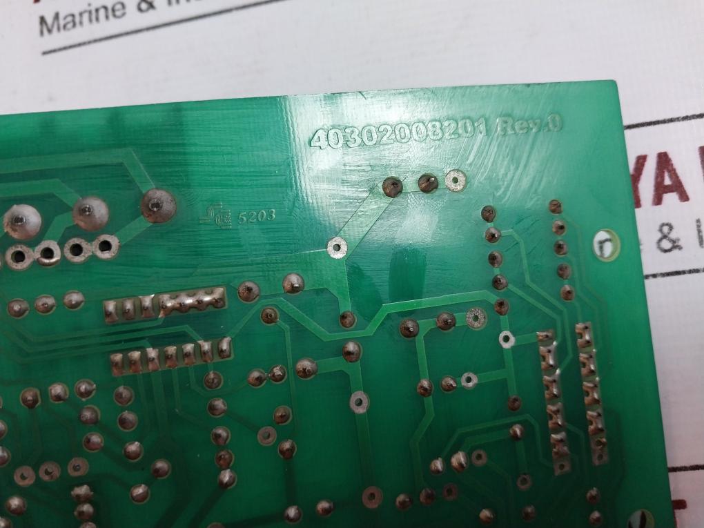 40302008201 Rev.0 Printed Circuit Board 90V