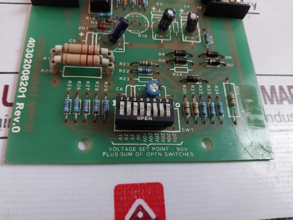 40302008201 Rev.0 Printed Circuit Board 90V