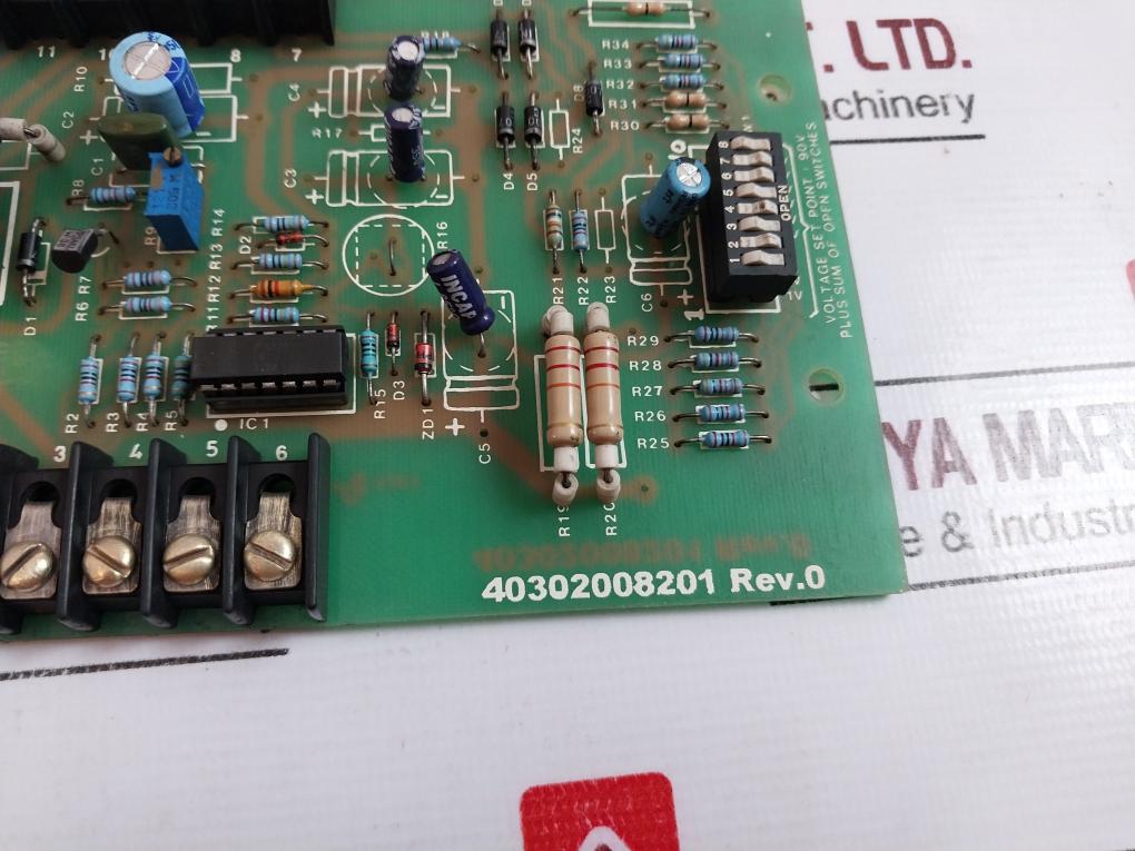 40302008201 Rev.0 Pcb Card Printed Circuit Board 90V