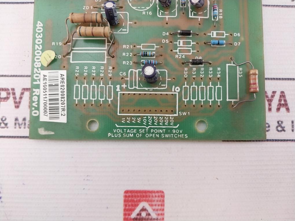 40302008201 Rev.0 Printed Circuit Board