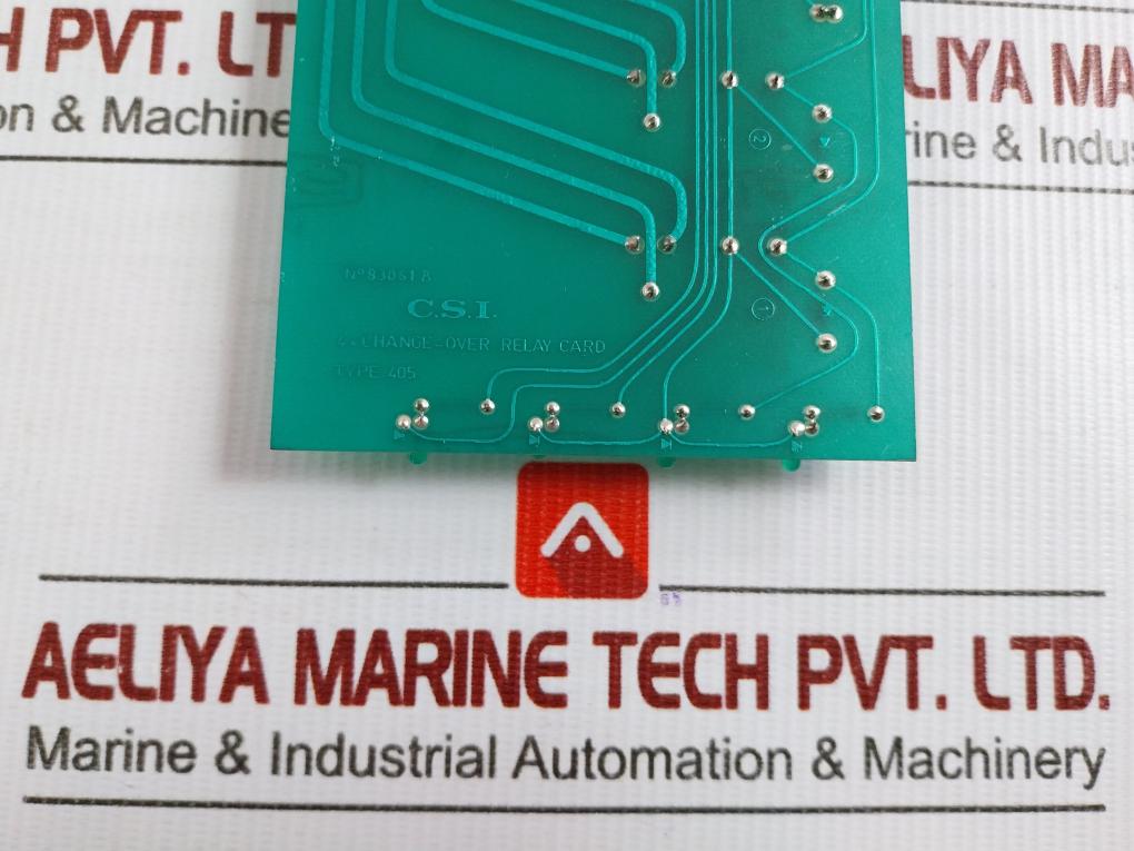 405 Change-over Relay Pcb Card C.S.I.