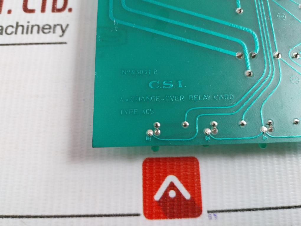 405 Change-over Relay Pcb Card C.S.I.