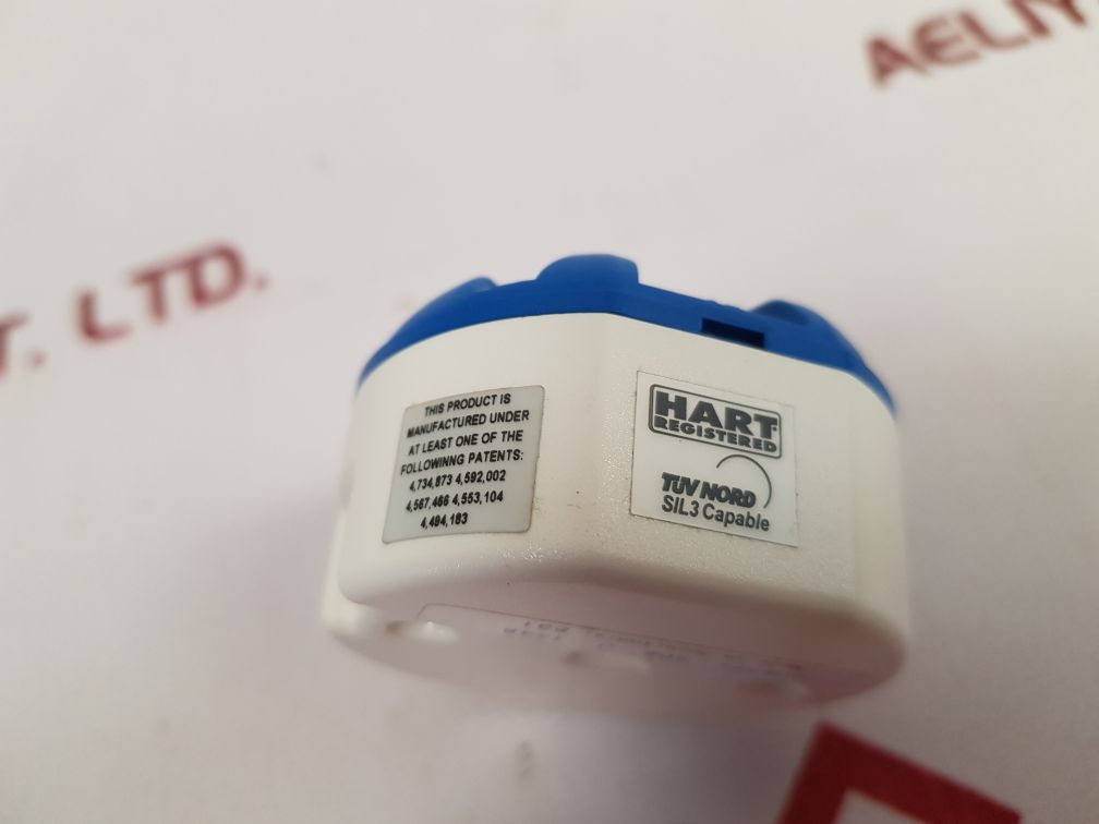 Hart Registered 109771 405 J 1448 Transmitter